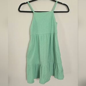 Old Navy Mint Green Ribbed Sundress for Girls